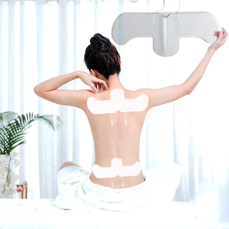 Ems Tens Electrode Pads Self-Adhesive 4Pcs White