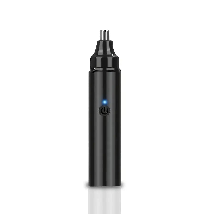 Rechargeable Ear And Nose Hair Trimmer for Men USB Electric Grooming Tool Black