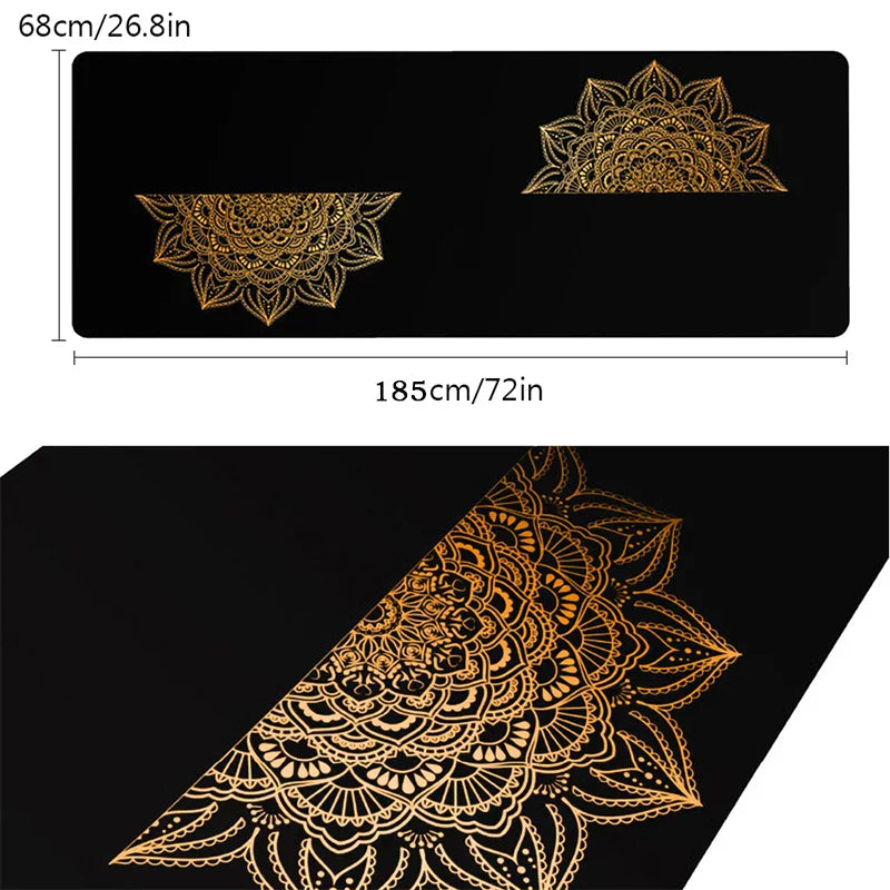 High-Quality Pu Rubber Yoga Mat Anti-Slip