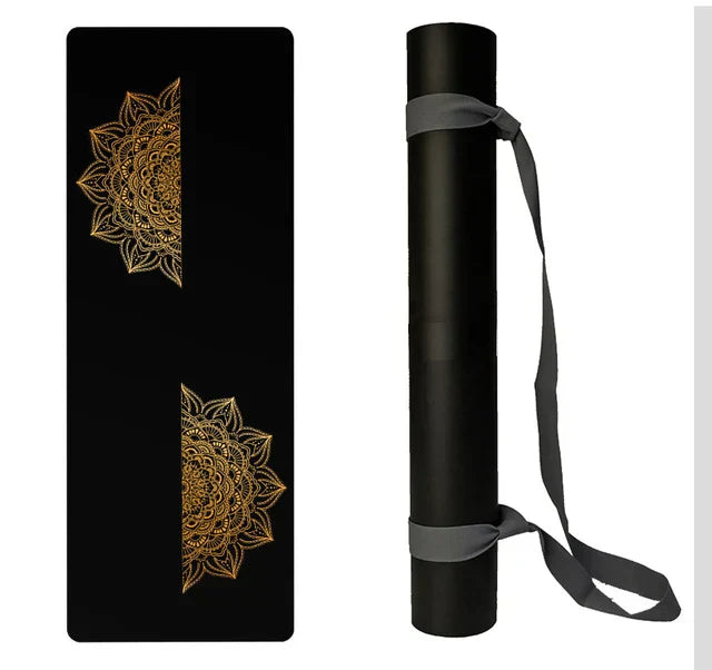 High-Quality Pu Rubber Yoga Mat Anti-Slip
