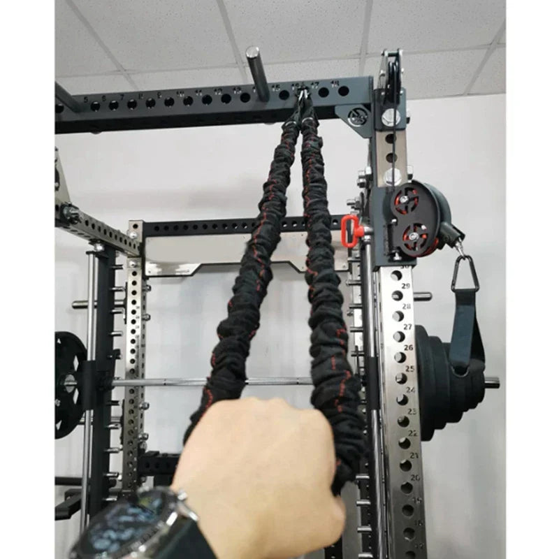 Electric Cage Squat Rack For Home Gym