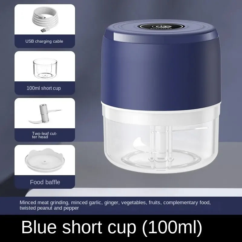 Usb Rechargeable Electric Food Chopper –  Masher