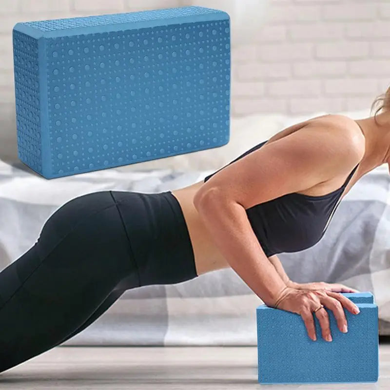 Foam Yoga Block For Anti-Slip (Blue)