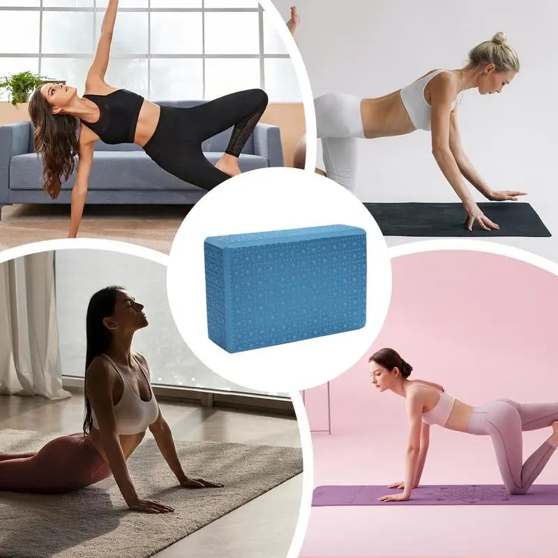 Foam Yoga Block For Anti-Slip (Blue)
