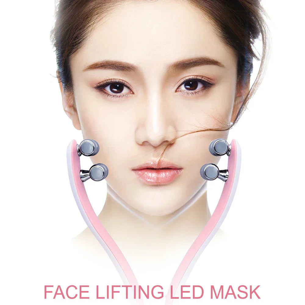 Face Lifting Roller – 3D Y-Shape Ems Microcurrent Facial Massager
