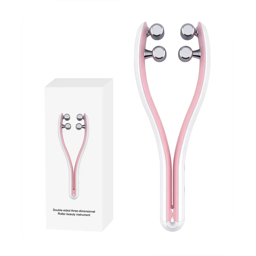 Face Lifting Roller – 3D Y-Shape Ems Microcurrent Facial Massager