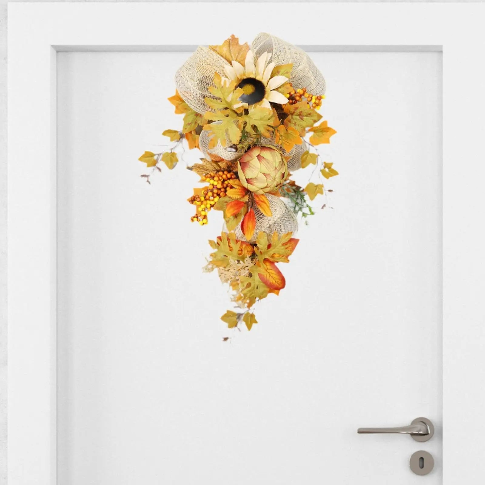 Fall Harvest Wreath Garland For Christmas Decor