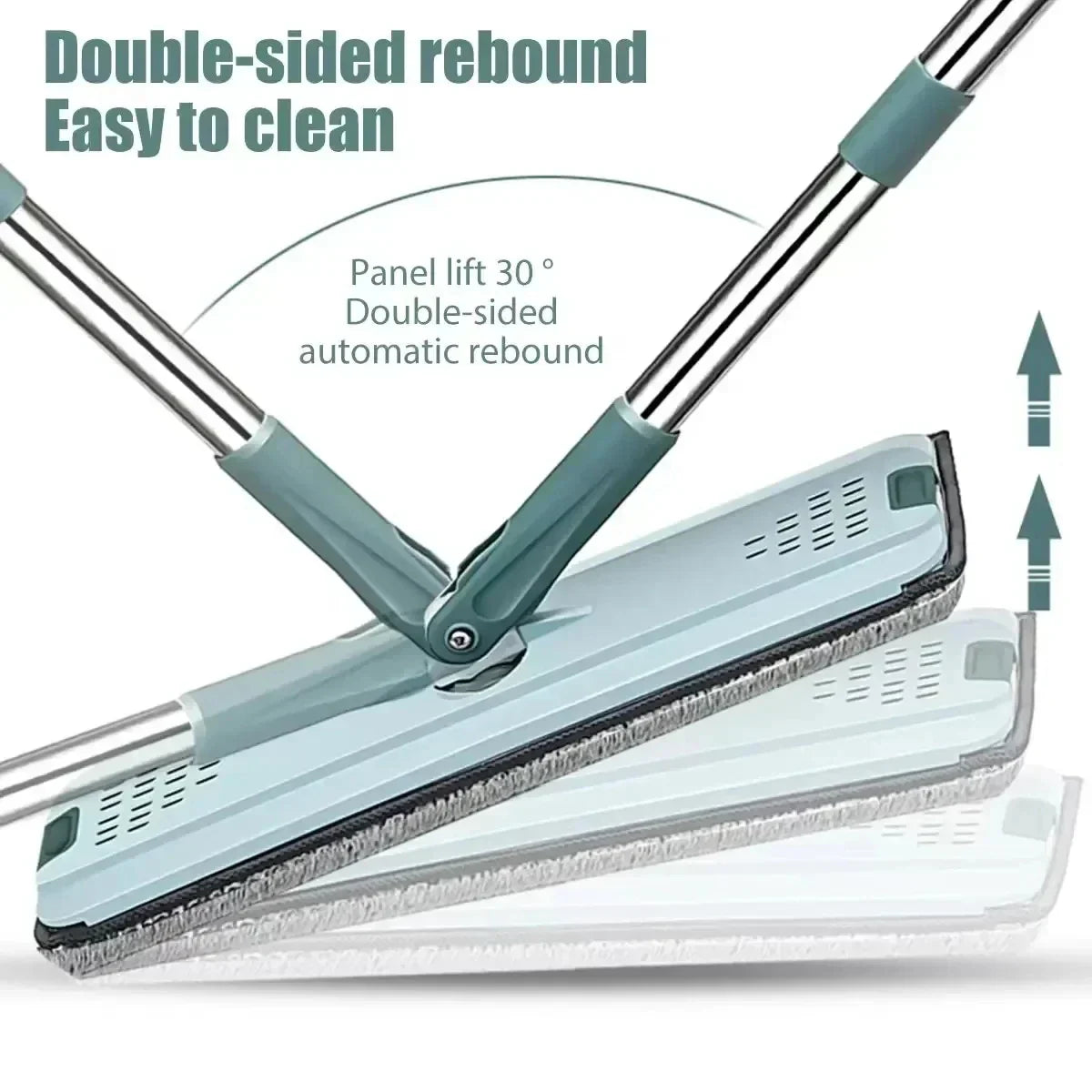 Flat Squeeze Mop & Bucket Set