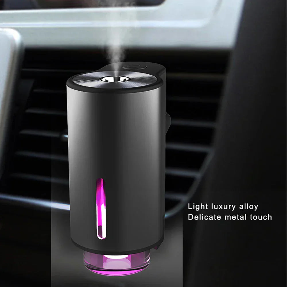 Car Air Freshener Aroma Diffuser With 3 Essential Oils