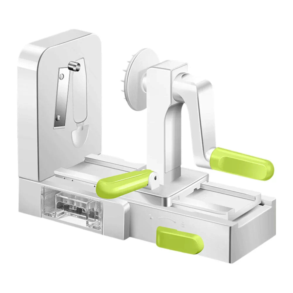 Foldable Vegetable Spiralizer With Extra Blade Box