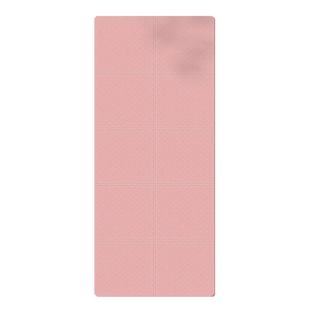 Foldable TPE Yoga Mat for Fitness & Pilates