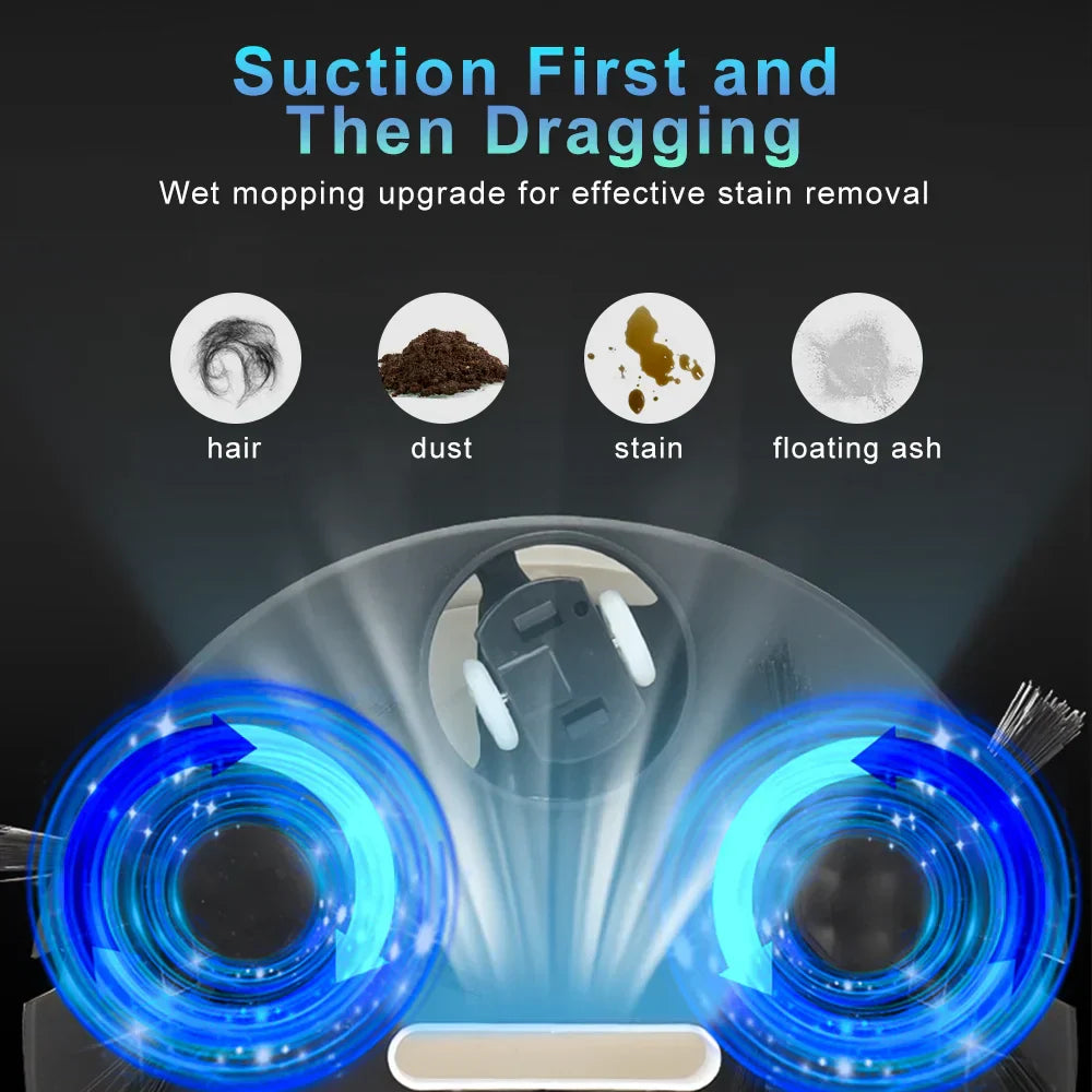 Automatic Intelligent Sweeping And Mopping Robot