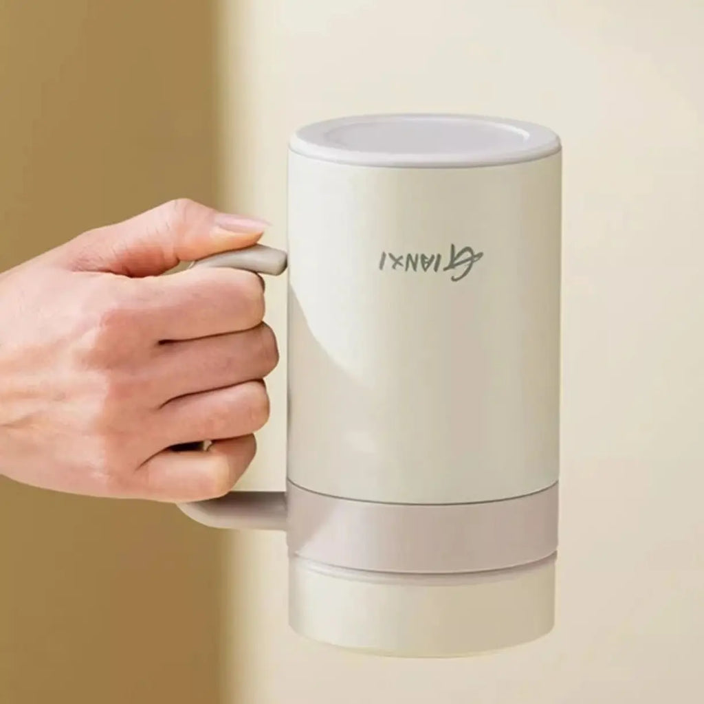 Premium Large-Caliber Thermos Cup 500ML White
