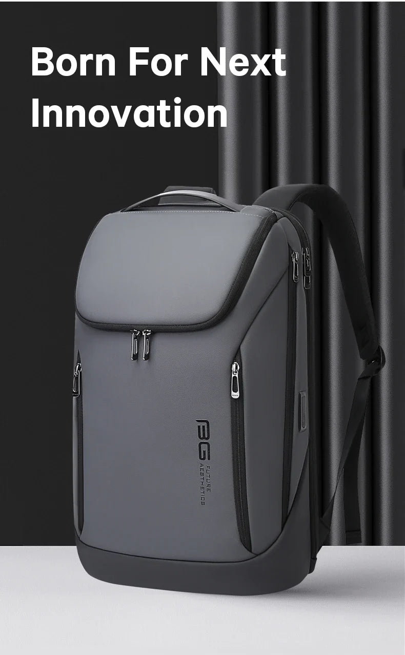 15.6 Business Laptop Backpack Grey