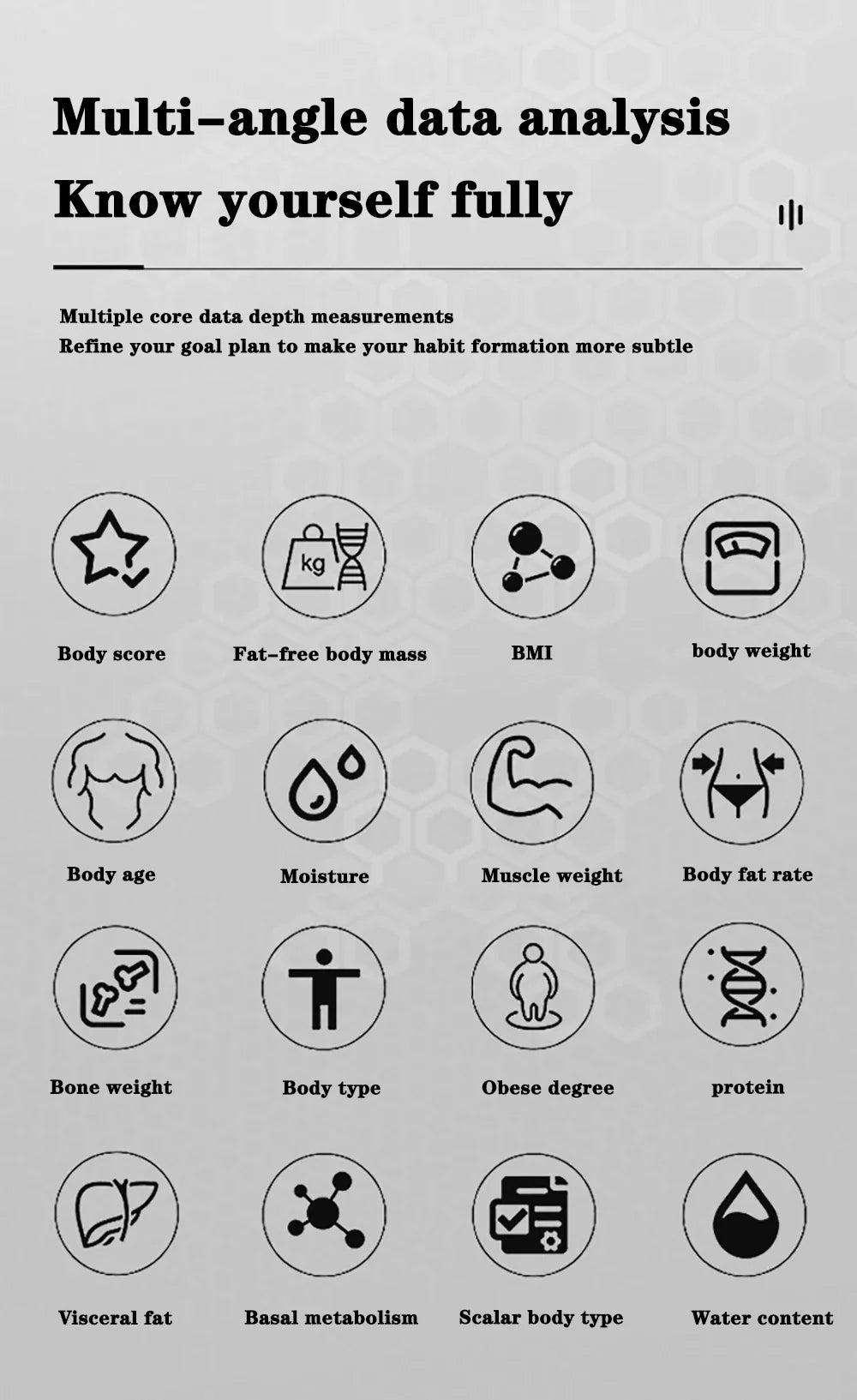 Bluetooth Smart Body Fat Scale Pink