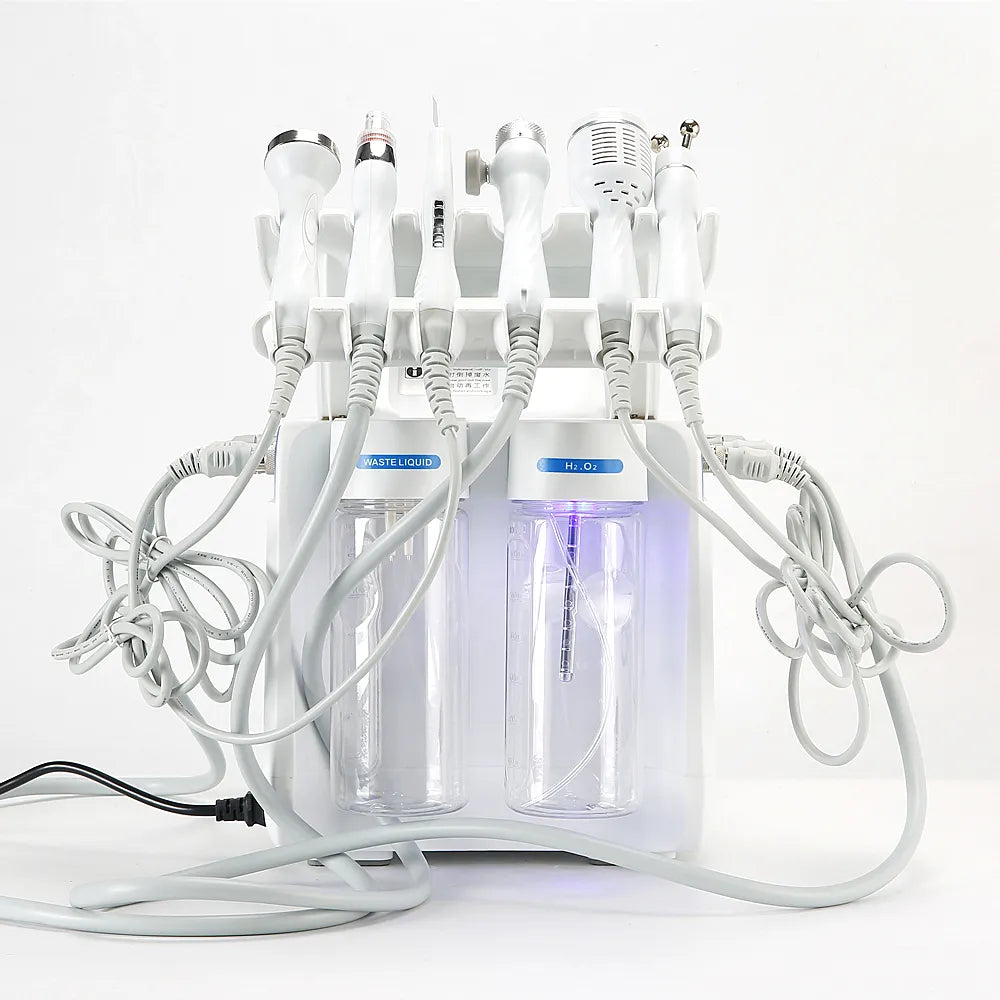 7-in-1 Water Dermabrasion Machine: Deep Cleansing & Hydro Diamond Facial
