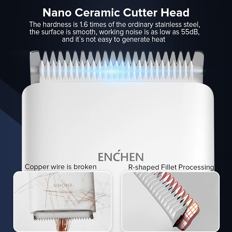 Cordless Rechargeable Electric Hair Clippers