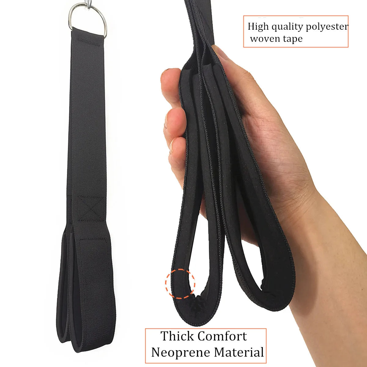 Fitness DIY Pulley Cable Machine Attachment System