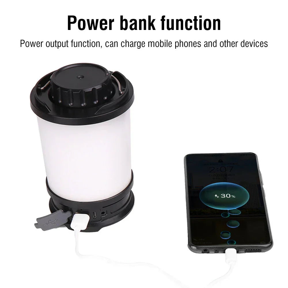 LED Camping Light USB Rechargeable