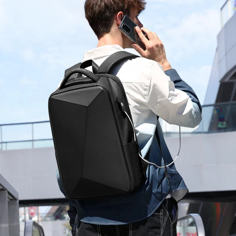 Anti-Theft Laptop Backpack Black