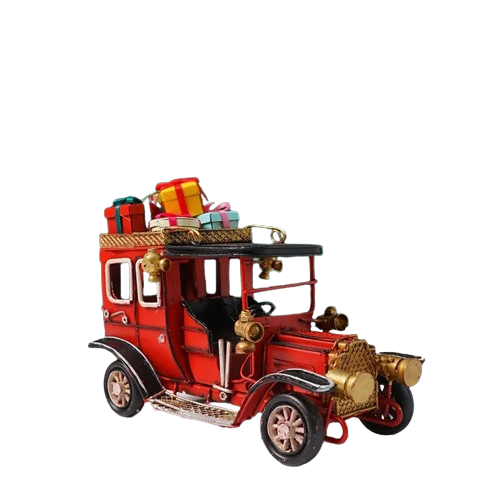 Vintage Metal Classic Car Miniature