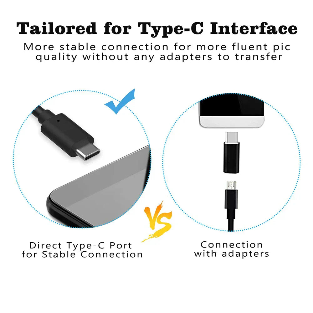 Android USB Endoscope Camera Inspection Tool (Type-C)