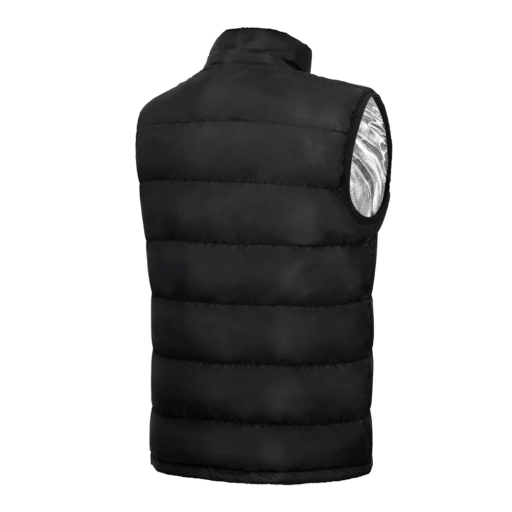 9-Zone USB Heated Vest – Graphene Electric Heating Vest for Men & Women