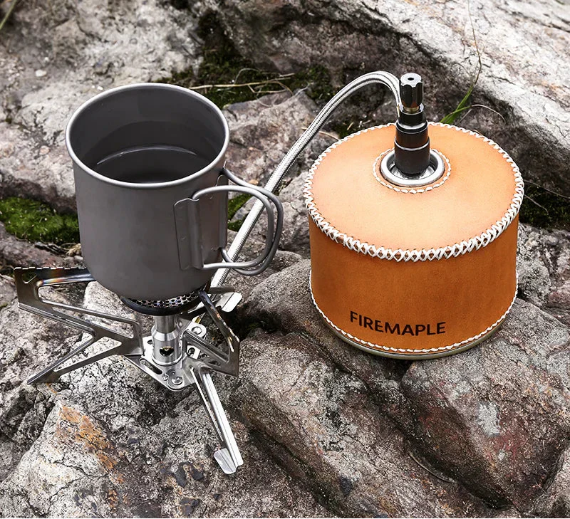2900W Pressure Regulator Camping Stove Silver