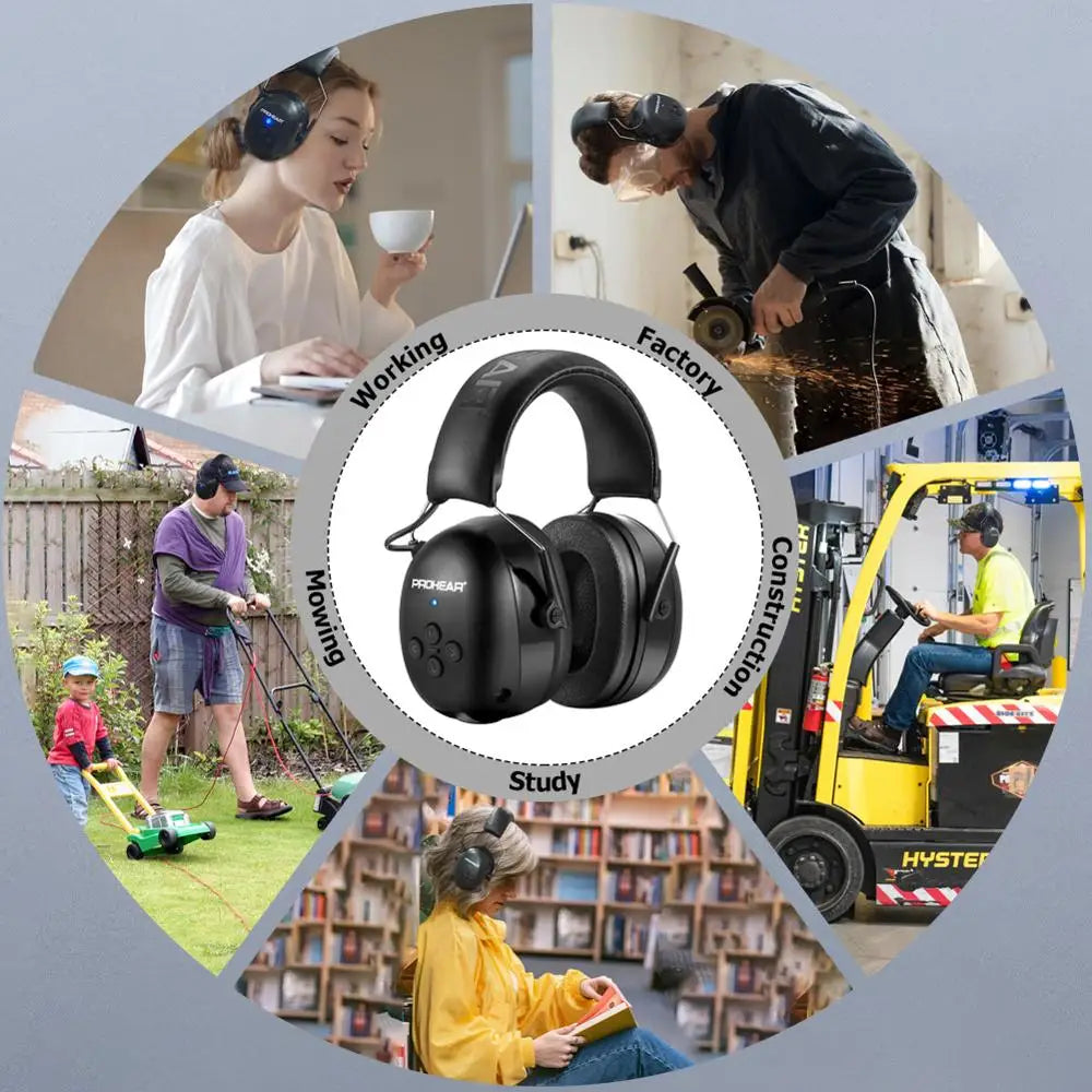 Bluetooth Electronic Earmuffs Black