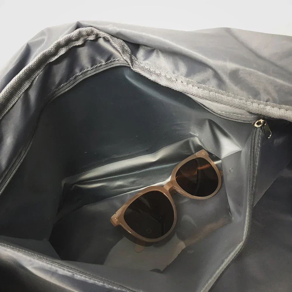 Waterproof Dry-Wet Separation Backpack Duffel Black