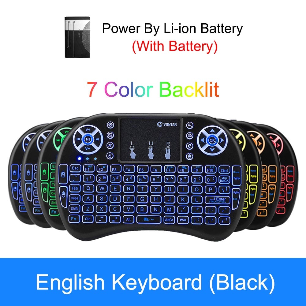 Wireless Keyboard Version i8+ 2.4GHz