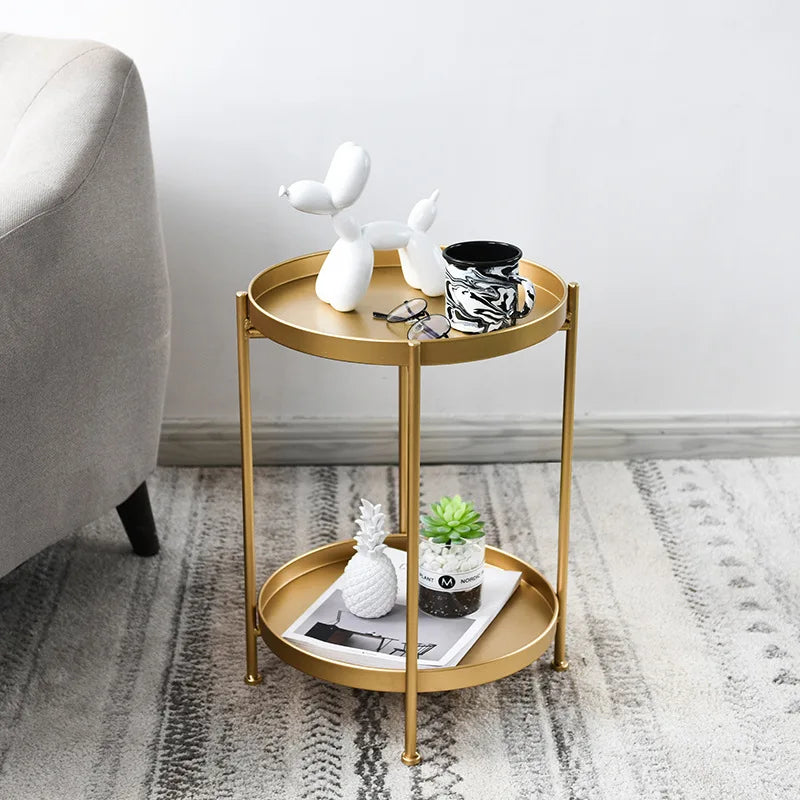 Minimalist Nordic Iron Tea Table