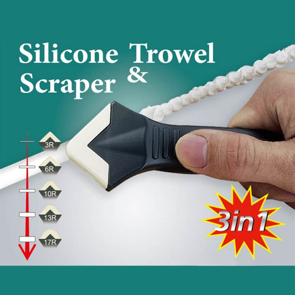 Caulking Tool Glass Glue Angle Scraper