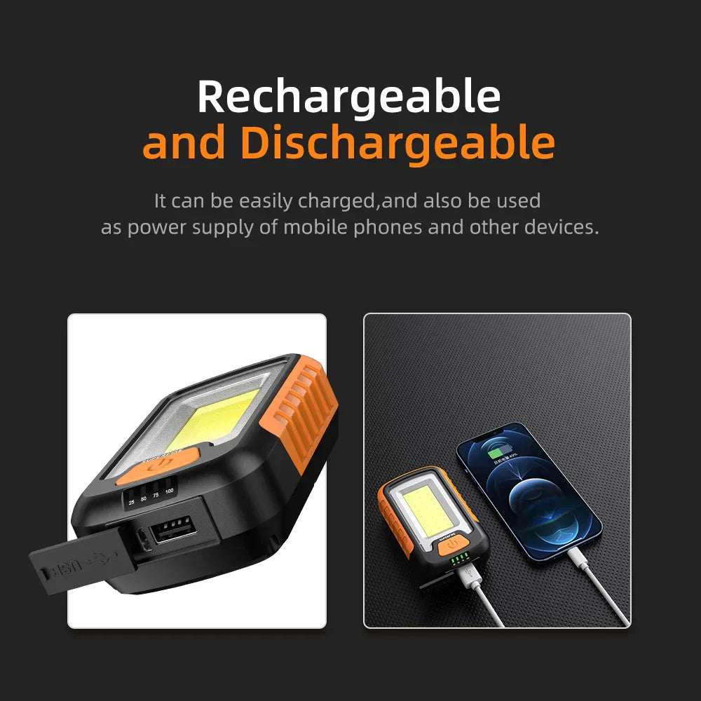 LED flashligh Portable Work Light