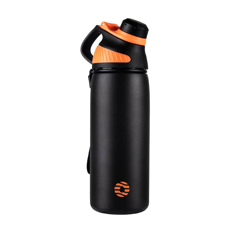 1000ml Stainless Steel Thermo Bottle Black