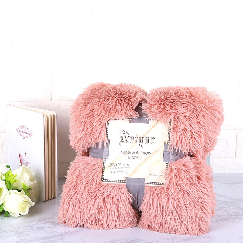 Fur Pillow Cover Super Soft