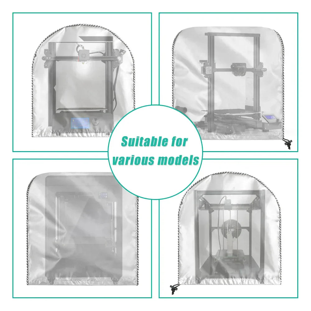 Soundproof and Dustproof Heating Tent Printer Cover