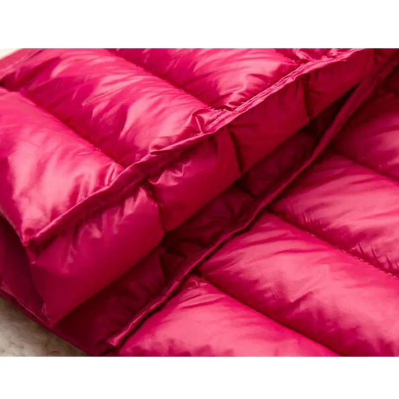 Women's Ultra-Light Duck Down Puffer Jacket