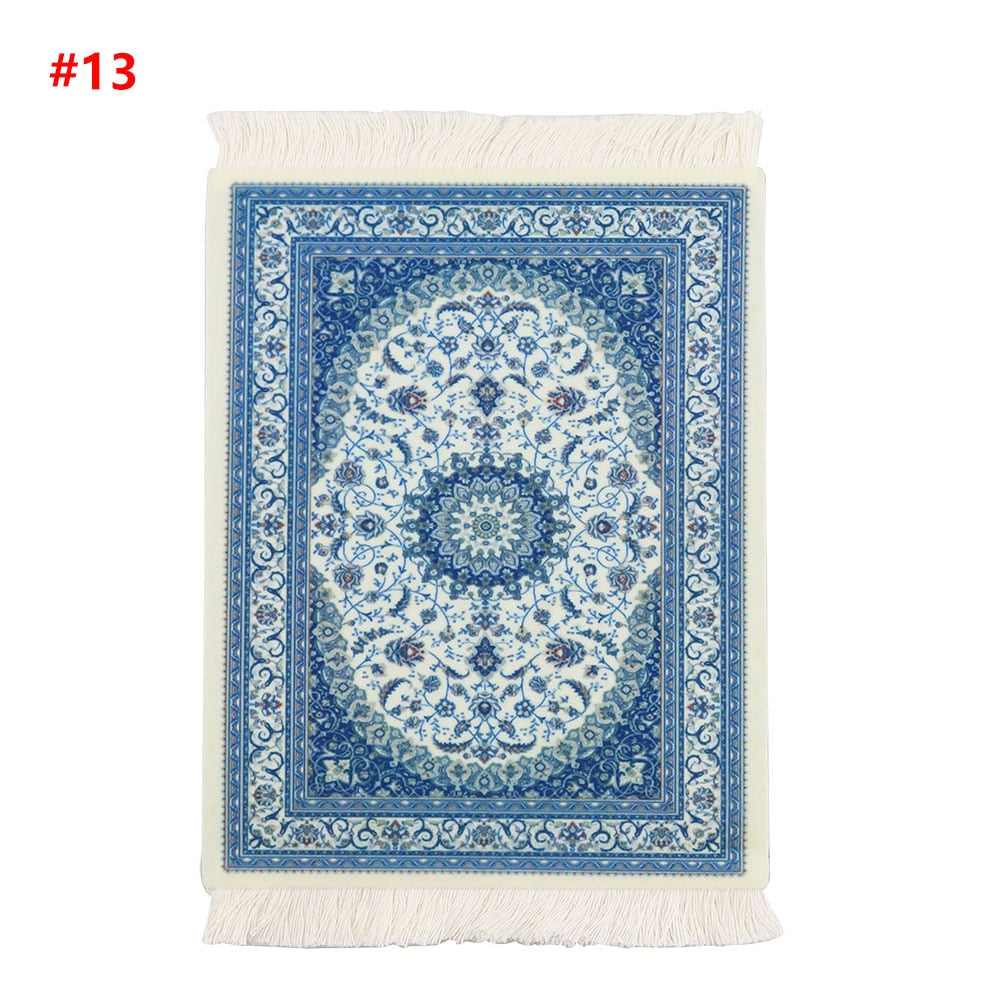 Persian Mini Woven Mousepad Retro Style