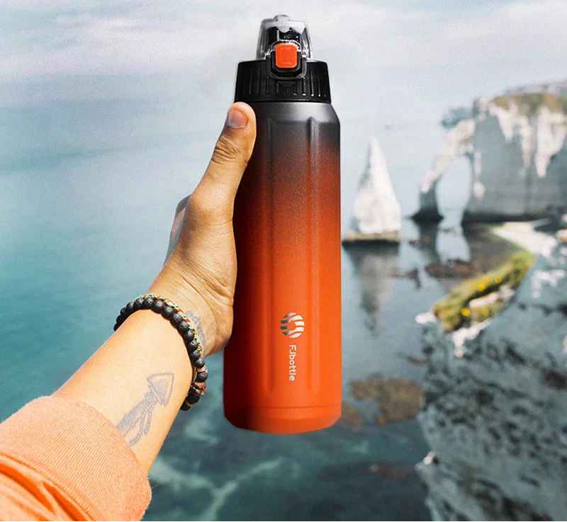 600ML Sports Bottle Orange