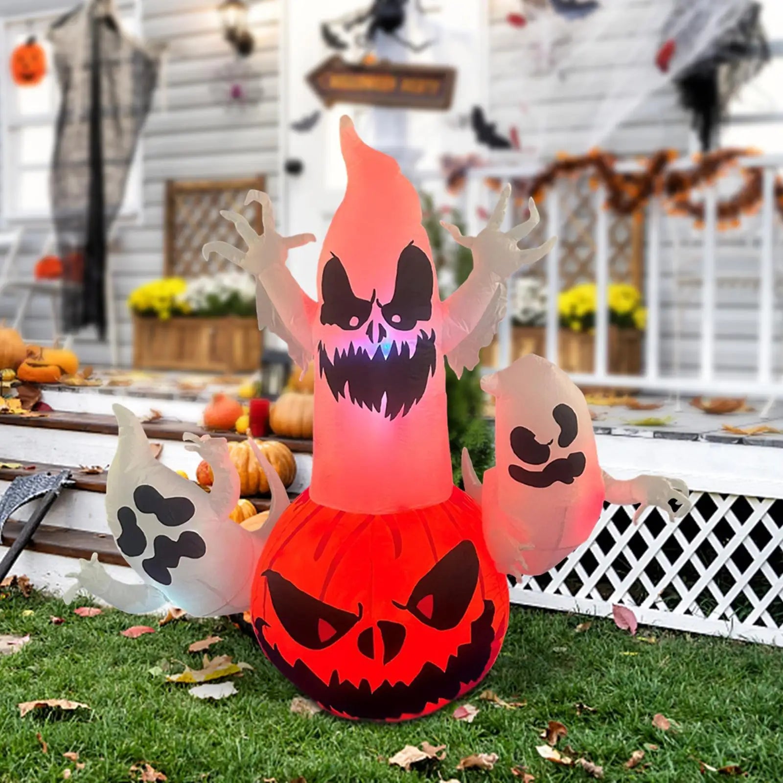 Halloween Giant Inflatable Decoration For Outdoor Parties