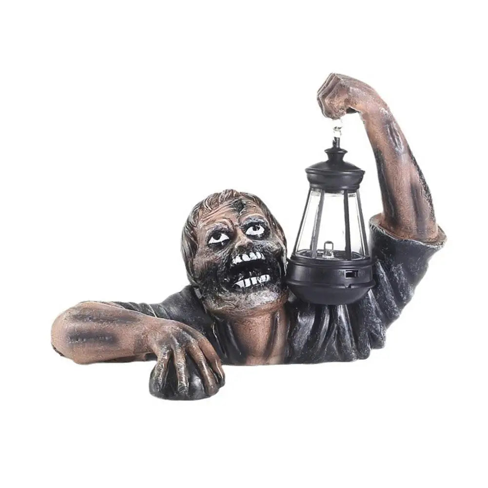 Halloween Zombie Crawling Horror Decor With Led Lights