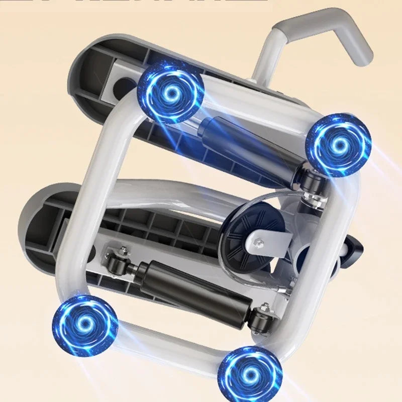Silent Handrail Stepper For Home Fitness