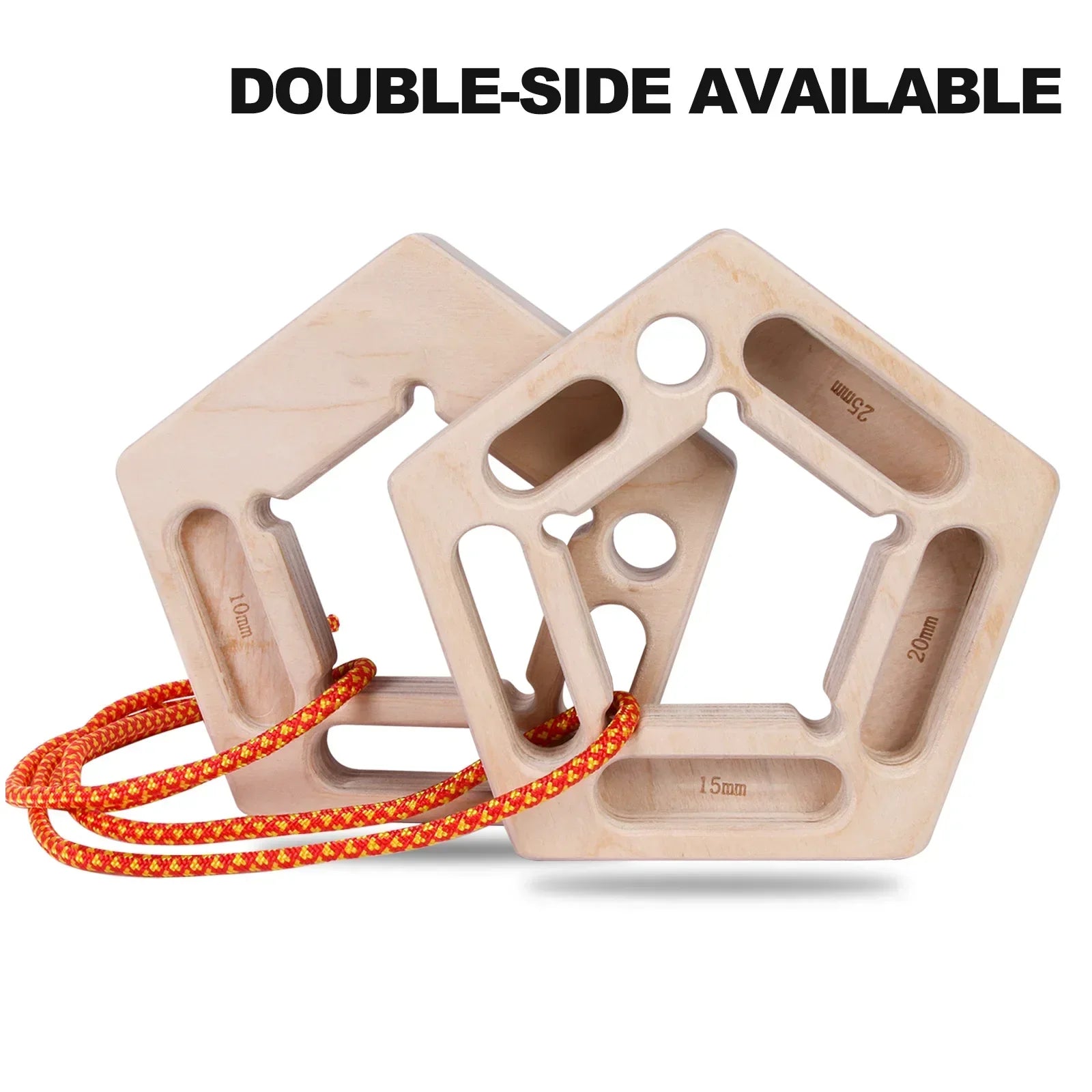 Double-Sided Hang Board Rock Climbing Fingerboard