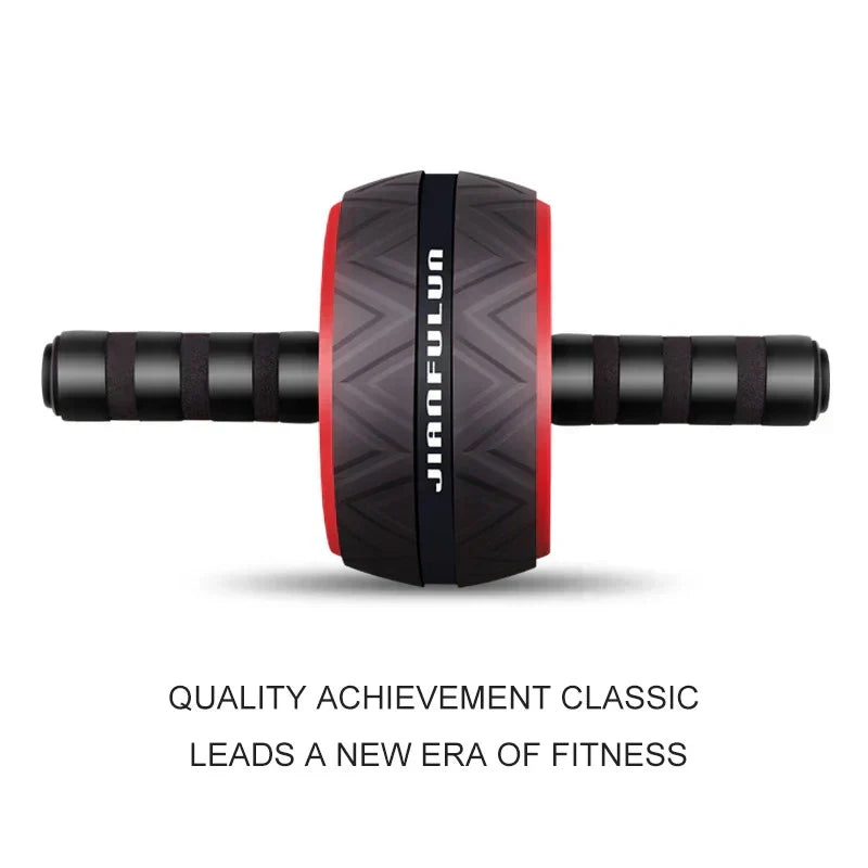 Roller Big Abdominal Wheel Roller Stretch Trainer with Mat