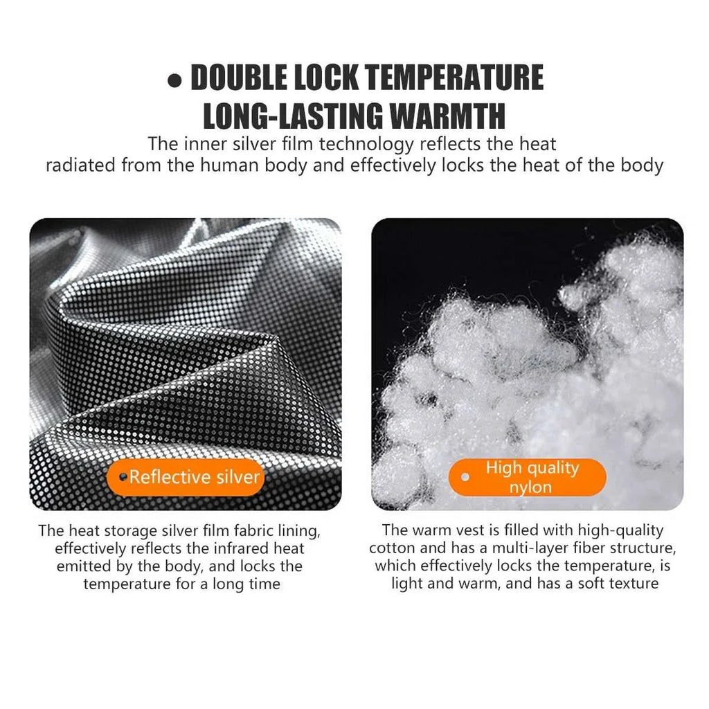 11-Zone USB Heated Jacket – Graphene Heating Winter Coat for Men & Women