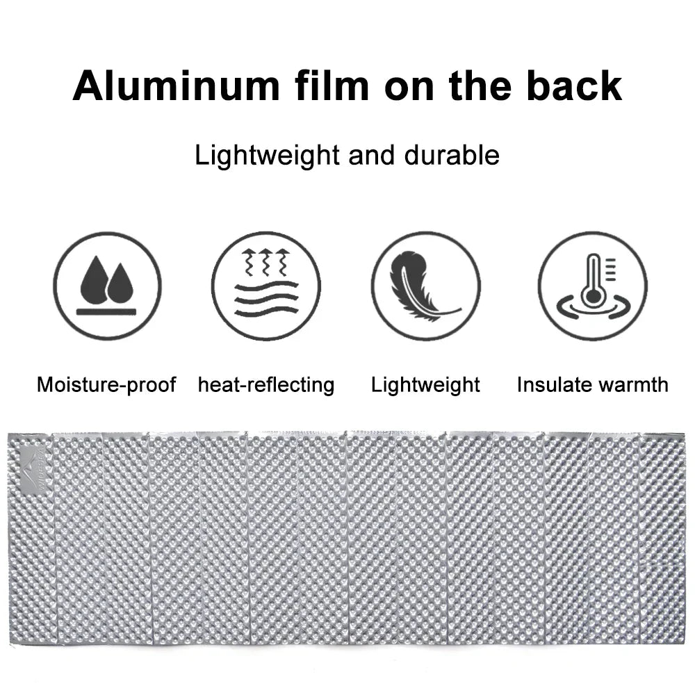 Waterproof Portable Camping Mat Foam Sleeping Pad Yellow