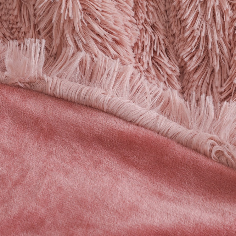 Fur Pillow Cover Super Soft