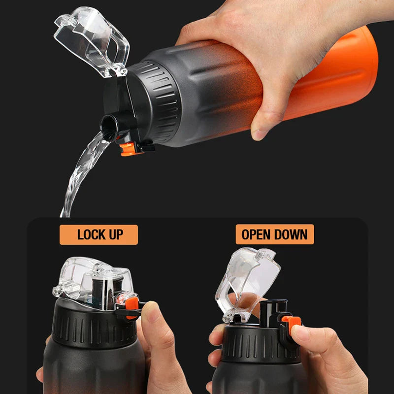 600ML Sports Bottle Orange
