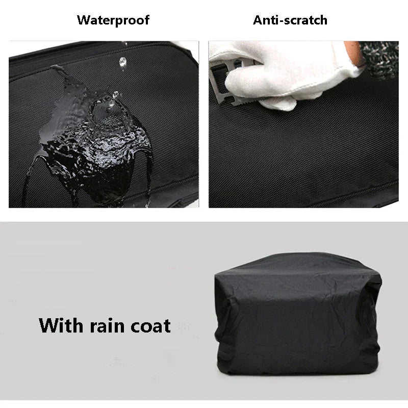 Outdoor Camera Bag with Strap Black